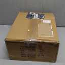 20" Gold Fandelier Ceiling Fan with Light,Gold Crystal Chandelier Ceiling Fans with Lights and Remote Control,Mid-Century Modern Caged with 6 Speeds for Living Room Bedroom Nursery