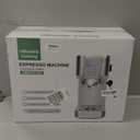 Espresso Machine 20 Bar, Stainless Steel Espresso Maker with Steam Milk Frother, Espresso Machine for Home Temperature Control and LED Display, Coffee Machine for Cappuccino, Latte, Americano