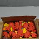 Kolewo4ever 100 Pieces Thanksgiving Pencils Scarecrow Turkey Pencils with Giant Maple Leaves Pumpkins Acorns Eraser Assortment Fall Stationery Pencil for Thanksgiving Party Supplies