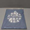 Oubonun 100% Cotton Body Pillowcase - 800 Thread Count/21x54, Moisture Absorbent and Breathable, Premium Hotel Body Pillow Cover for All Seasons, White