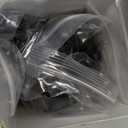 Gaoye 1.5 Professional Reading Glasses for All Day - Computer Readers with Blue Light Protection - 5 Pack Light Black