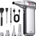 Compressed Air Duster-125,000 RPM Cordless Electric Air Duster, Rechargeable Super Power Air Blower with 3-Gear Turbo Fan, Air Blower for PC, Keyboard, Outdoor, Car & Home