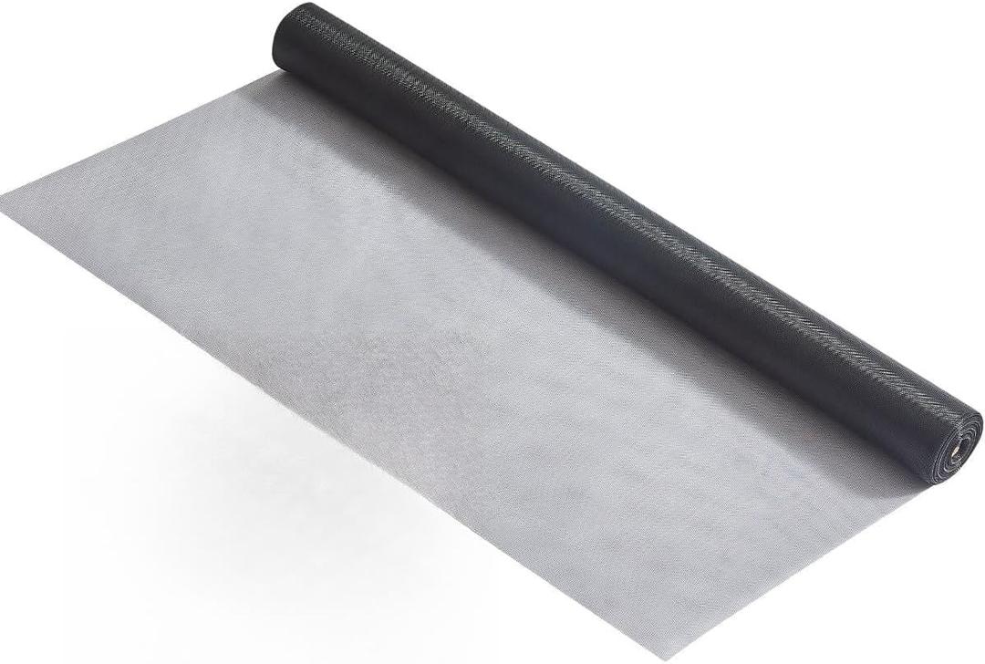 VEVOR Window Screen Replacement, 100 ft  48 in Window Screen Mesh, DIY Adjustable Fiberglass Screen Mesh - Durable, Washable & Easy to Install, Window Screen Repair Kit for Patio Porch Door Windows