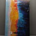 Canvas Wall Art Decor Art Work for Wall Decor Landscape Wall Art for Living Room Blue Foggy Forest Wall Art Mountain Sunrise Wall Art Decor Art Work for Home Ofiice Bedroom Wall Decor 20" x 40"