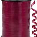 500 Yards Curling Ribbon,1/5 Inch Shiny Ribbon,Balloon String, Party Decoration,Ribbons for Florist Flower Bows for Graduation Supplies Gift Box Decoration (Red-Burgundy)
