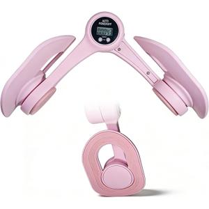Hip Thigh Trainer, 360Adjustable Pelvic Floor Exercise with LED Display, Inner Thigh Workout & Postpartum Recovery for Women, Home Gym Equipment for Hip, Leg, Arm