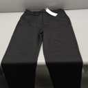 Urban CoCo Women's Elastic Waisted Dress Pants Business Work Casual Stretch Slacks with Pockets, Size M