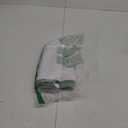 KGORGE Shower Curtains for Bathroom - Tropical Leaves Plant on White Background Odorless Curtain for Bathroom Showers and Bathtubs, 72 x 72 inches Long, Hooks Included