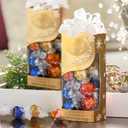 Lindt LINDOR Assorted Chocolate Candy Truffles Traditions Gift Box, Assorted Chocolate with Smooth, Melting Truffle Center, 6.8 oz. (EXP 06/30/26)