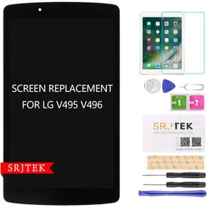 Screen Replacement for LG G Pad F V495 V496 UK495 8.0" LCD Display Touch Digitizer Glass Panel Full Assembly Kits
