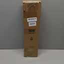 Gold Wrap Around Curtain Rods 36 to 72:Blackout Heavy Duty Adjustable Window Curtain Rod for Bedroom Kitchen,Modern Decorative Curved French Metal Single Drapery Rods Easy Install,Brushed Gold