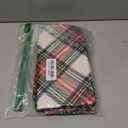 Christmas Plaid Pillow Covers 20x20 Set of 2 Rustic Red Green Blue Xmas Decoration Buffalo Checked Print Decorative Outdoor Pillowcases Farmhouse Holiday Throw Cushion Case Decor for Couch Sofa Bed (Beige)