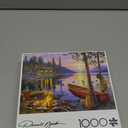 Buffalo Games - Darrell Bush - Canoe Lake - 1000 Piece Jigsaw Puzzle For Adults - Challenging Puzzle Perfect for Game Nights - Finished Size Is 26.75 x 19.75