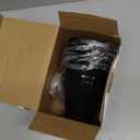 Sadnyy 12 Pack Metal Buckets with Handle, Galvanized Bucket 4.5 x 5 Inch Basket Bucket Party Supplies, Crafts for Christmas Halloween Candy Bars Vase Crafts(Black)