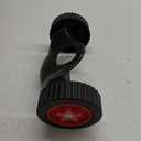 Weed Trimmer Support Wheel, Grass Cutter String Trimmer Support Wheel Lawn Mower Auxiliary Wheels, Trimmer Head Attachment Suitable for Most Lawn Trimmer, 58mm Hole