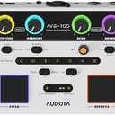 AUDOTA AVE100 Multi Effect Vocal Processor Triple Intelligent Loop Cancellation, OTG Audio Interface for Singers, Podcasters, Live Streaming & Home Studio