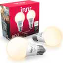 innr Smart Light Bulbs, A19 Zigbee, Works with Philips Hue* and Alexa (Bridge Required), Soft White Light Bulb, Dimmable, E26 LED Bulb 60 Watt, Warm White, 830lm, 2-Pack