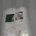 Bonsenkitchen Vacuum Sealer Bags, 8" x 50' Rolls 2 pack for Food Storage Saver, Bpa Free, Heavy Duty, Commercial Grade Textured Food Roll, Customized Size Bag for Sous Vide Cooking,VB3209