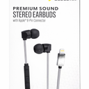 Acoustix Premium Sound Stereo Earbuds With Apple 8-Pin Connector