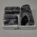 ACOQOOS Juicer Machines, 5.3" Wide Chute for Whole Fruit and Vegetable,1.8L Auto-Feed Time-Saver, Slow Masticating High Yield, Easy to Clean Cold Press Juicer with 2 Cups (Black)