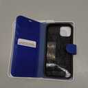 TUCCH Wallet Case for iPhone 14 6.1", Flip PU Leather Magnetic Protective Cover with [RFID Blocking] [4 Card Slots] Stand [TPU Interior Case] Compatible with iPhone 14 6.1, Klein Blue