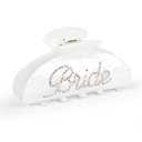Bride Hair Claw Clip  Bride to Be Gifts, Bachelorette Party Accessories, Bridal Shower Gifts for Wedding