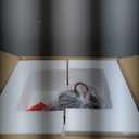 Outdoor Pendant Light, 3-Light Exterior Hanging Porch Light, Extra Large Outdoor Hanging Light Fixture with Clear Glass, Waterproof Black Outside Chandelier for House Front Door Farmhouse (A112-12)