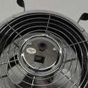 Cool Works Retro Drum Fan - Black