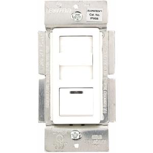 Leviton IllumaTech Dimmer Switch for Magnetic Low Voltage, Halogen and Incandescent Bulbs, IPM06-1LZ, White