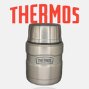 Thermos Stainless King Vacuum Insulated Food Jar, 470ml, Stainless Steel, SK3000ST4AUS