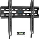 Fixed TV Wall Mount for Most 26-60 Inch Screen, Low Profile TV Mount with Quick Release Lock, Ultra Slim Wall Mount Bracket, Max VESA 400x400mm, Holds up to 99 lbs, up to 16Wood Studs by USX STAR