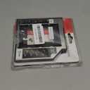 RLECS HDD SSD Caddy Adapter SATA 3.0 Interface Laptop Hard Disk Holder 9.5mm Hard Drive Mounting Bracket for CD DVD ROM Optical Bay 2.5 inch