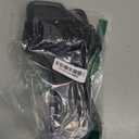 GORGLITTER Women's Sparkly Jeweled Flat Sandals Dressy Open Toe Glitter Shiny Slippers Slip-on Shoes Black CN43