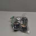 Meckior Toddler Boys Girls Black Dress Shoes Little Kid Oxford Shoes Wedding Church Dress Shoes PU Leather Lace Up School Uniform Loafer Flats 23