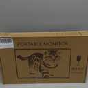 Large 18.5 Inch Portable Monitor, 120Hz IPS FHD 1080P USB-C HDMI Display with Kikstand and Sleeve Case & VESA Mount, 125% sRGB, Ultra-Slim Second Screen for Laptop/PC/PS5/Switch  Built-in Speaker