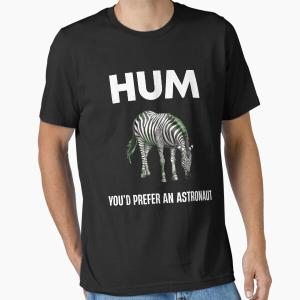 Hum You'd Prefer an Astronaut T-shirt Grey XL