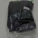 L'VOW Medieval Black Cloak with Hood Renaissance Hooded Cape for Halloween Assassin Creed Ninjia Cosplay