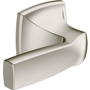 Moen Voss Brushed Nickel 2.97" Decorative Metal Toilet Tank Flush Lever, YB5101BN