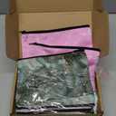 24 Pieces Makeup Bags Bulk Canvas Cosmetic Bags Purse Organizer Zipper Cosmetic Pouch Portable Travel Toiletry Pouch for Women Men Gifts, 7 x 4 Inch (Marble)