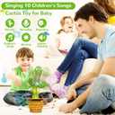 Emoin Dancing Talking Cactus Toy, Cactus Baby Toy Singing Children's Song, Mimicking Recording Repeating What You Say, Educational Interactive Baby Boys Girls Toys (Volume Adjustment)