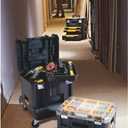 DEWALT Tool Storage Organizer Cart, Use With TSTAK System, Heavy Duty Wheels for Rolling, Organizer for Jobsites (DWST17889)