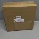 Divided Rotating Serving Tray with Lid and Handle, Portable Snackle Box for Fruits Snacks Veggie Charcuterie, Clear Lazy Susan Organizer and Fridge Storage Container for Adults Child (1PCS,12" L (White)