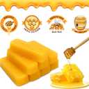 TRINIDa 24 oz Yellow Beeswax Bars, Natural Organic Beeswax Block 24 PCS, Bees Wax Candle Making, Beeswax for Candle Making, Bees Wax Making for Skincare, Lip Balms, Lotions, DIY Cosmetic Grade Gift