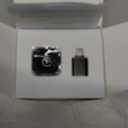 Wireless CarPlay Adapter, 2026 Upgraded Wired to Wireless for Apple CarPlay & Android Auto, Mini USB Design Car Play Adapter with Type-C Extension, Plug and Play, Stable Connection & No Latency (White)