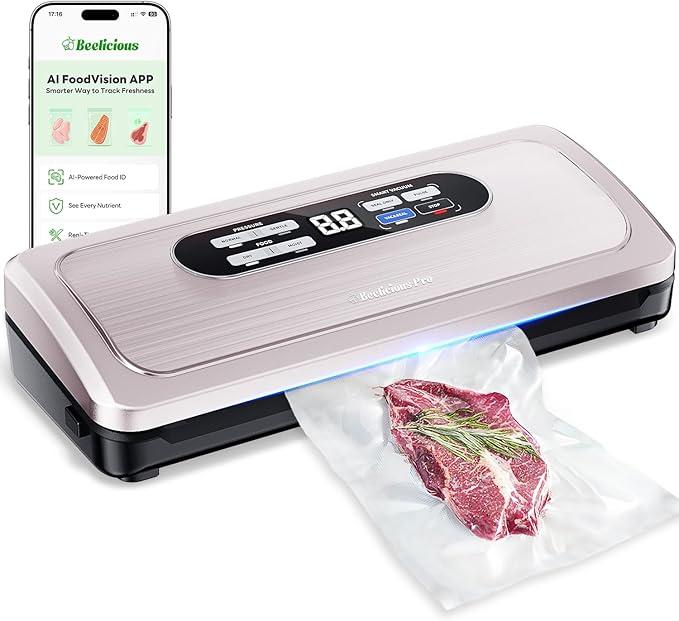 Vacuum Sealer Machine with AirLock ProSeal System, 10-in-1 Vacuum Sealer for Food