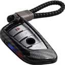 Carbon Key Fob Cover for BMW 1 2 3 4 5 6 7 M Series X1 X2 X3 X3M X4 X4M X5 X6 M8 M7 M6 M5 M4 M3 M2 M1 M240i 330i 340i 430i 340i 840i Z4 2015-2023