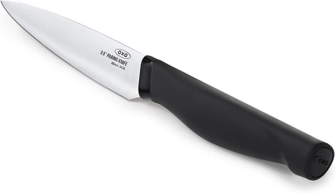 OXO Good Grips 3.5 Inch Pairing Knife,Black/Silver,3-1/2-Inch
