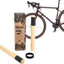 SELVA Rack - Wooden Wall Mount for Bicycle. in Different Sizes and 3 Colors: Natural Pine, Black and White (Natural Pine, 11" 13/16)