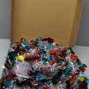 5FT Pop Up Christmas Tinsel Tree with 8 Remote Lights Modes - Collapsible Colorful Sequin Artificial Christmas Pencil Trees Decorations for Home Apartment Party Fireplace Indoor Outdoor