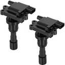BDFHYK Ignition Coil Packs Compatible with Mitsubishi 2004-2005 Lancer 2.0L L4, Coil for MD363552 C1431 5C1424 IC603 E1023 52-1769 521769 UF-523 UF523 Set of 2